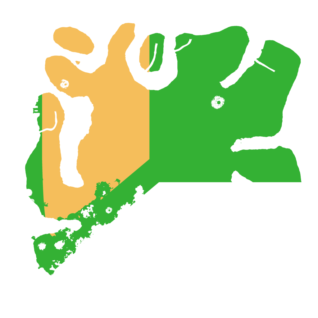 Biome Rust Map: Procedural Map, Size: 3750, Seed: 2245