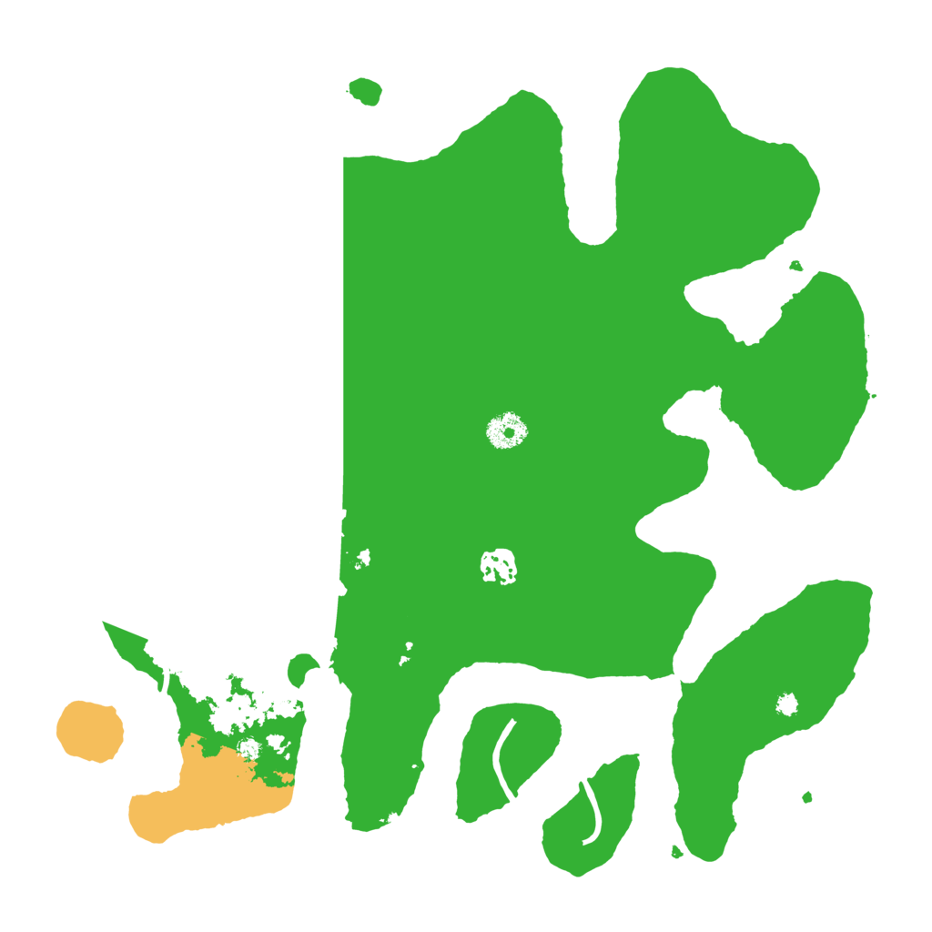 Biome Rust Map: Procedural Map, Size: 3700, Seed: 557