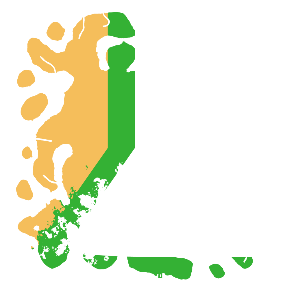 Biome Rust Map: Procedural Map, Size: 4500, Seed: 83136292