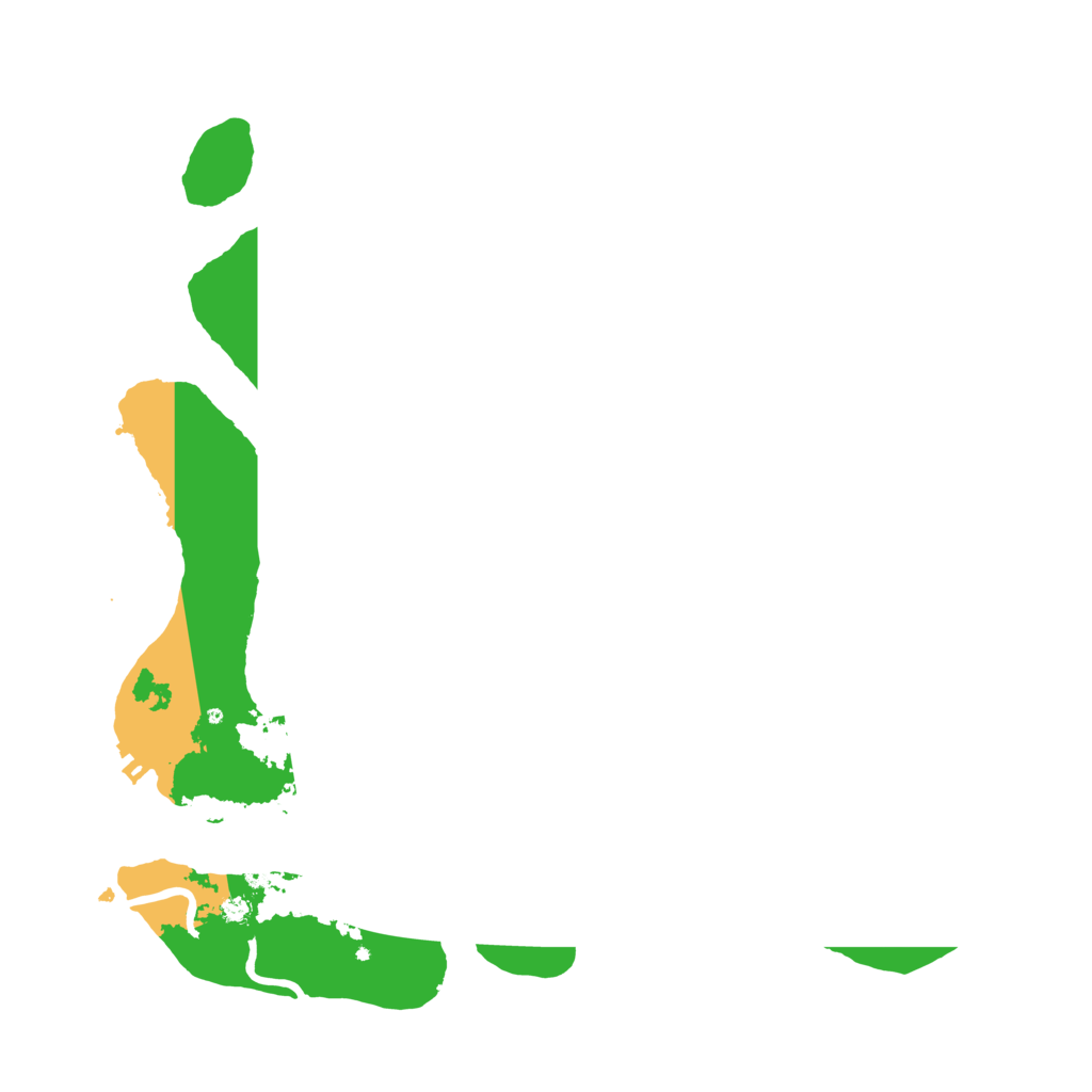 Biome Rust Map: Procedural Map, Size: 3500, Seed: 943382