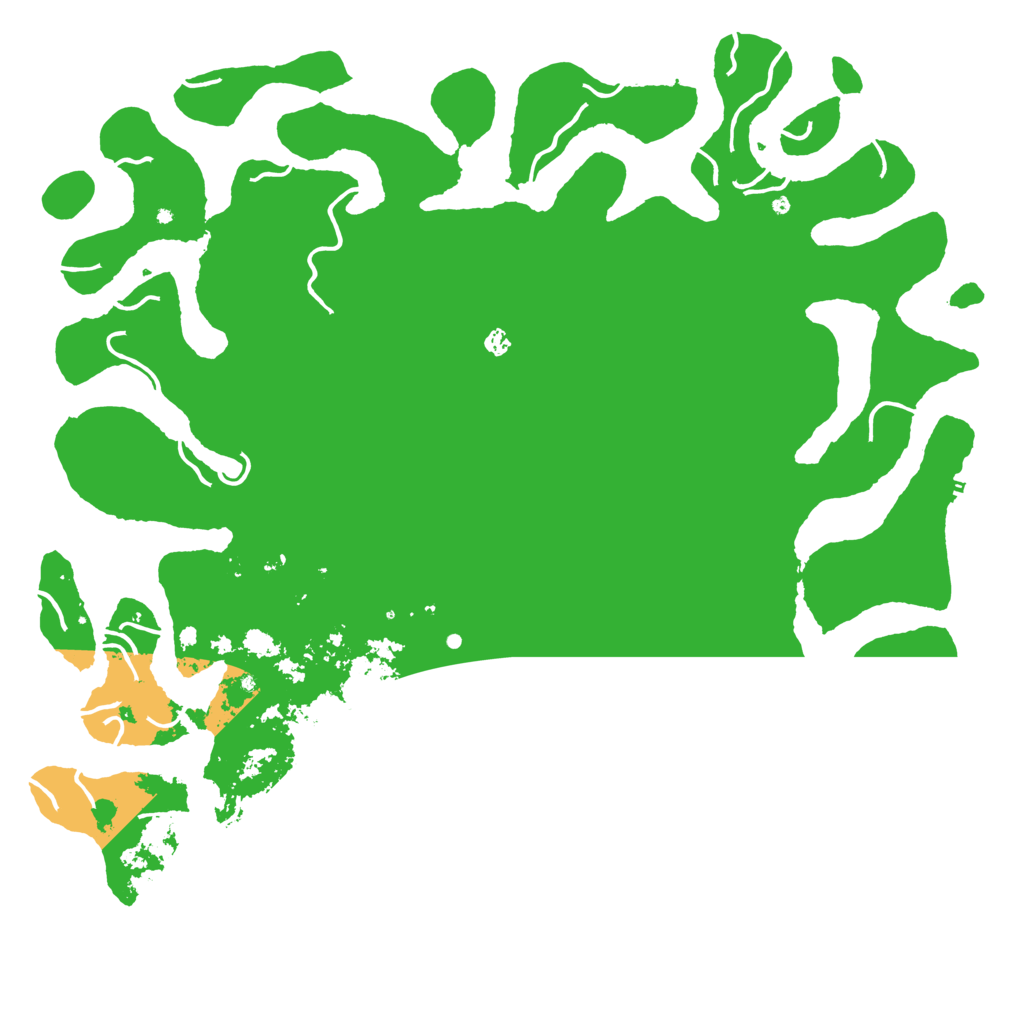 Biome Rust Map: Procedural Map, Size: 6000, Seed: 1174039725