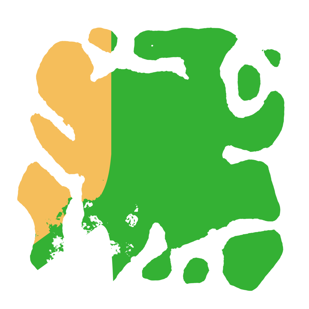 Biome Rust Map: Barren, Size: 3800, Seed: 606