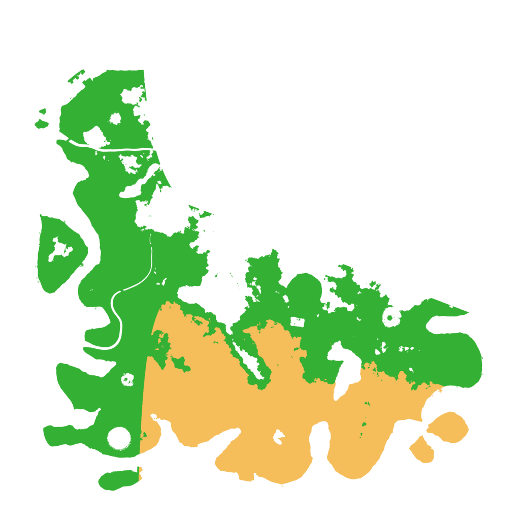 Biome Rust Map: Procedural Map, Size: 4000, Seed: 18436572