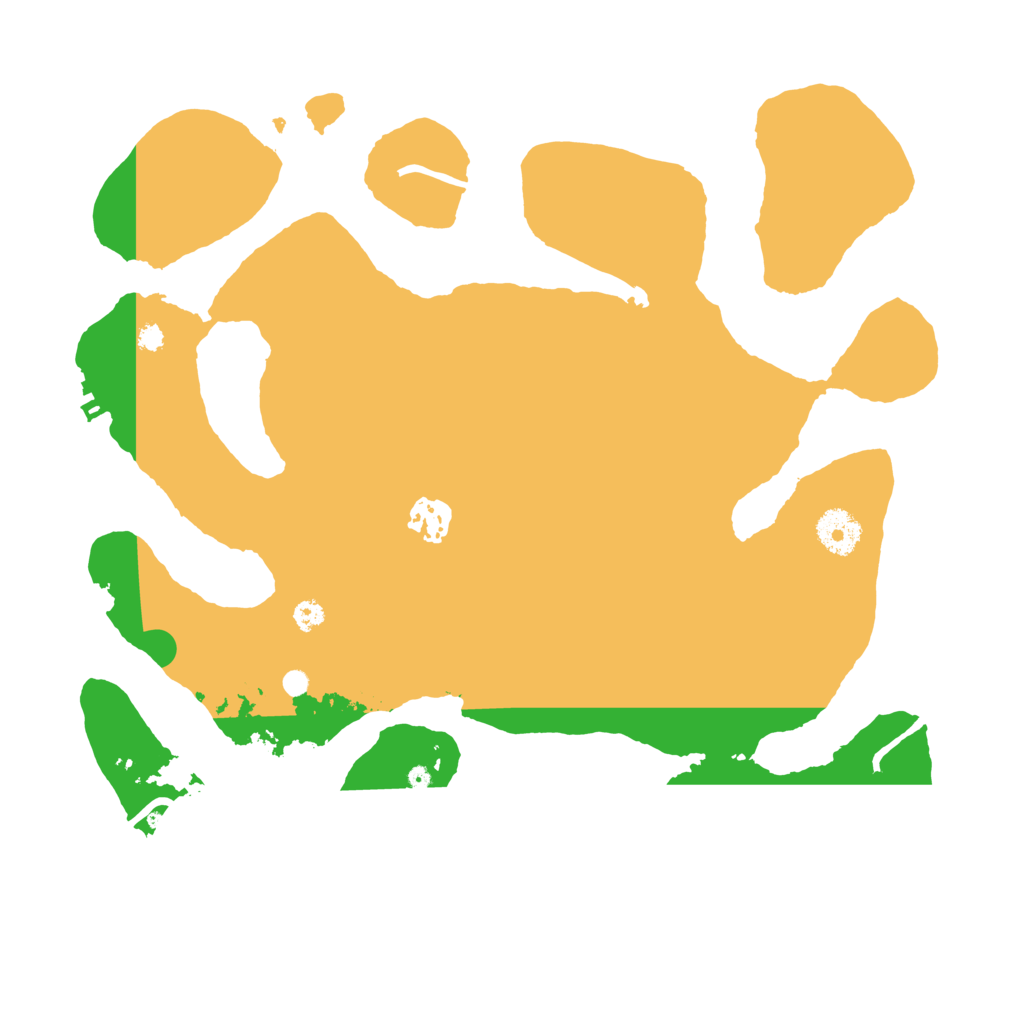 Biome Rust Map: Procedural Map, Size: 3500, Seed: 907851