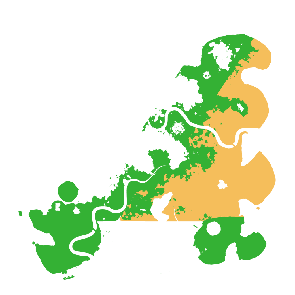 Biome Rust Map: Procedural Map, Size: 4000, Seed: 1221325