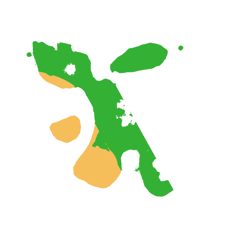 Biome Rust Map: Procedural Map, Size: 2000, Seed: 1907185015