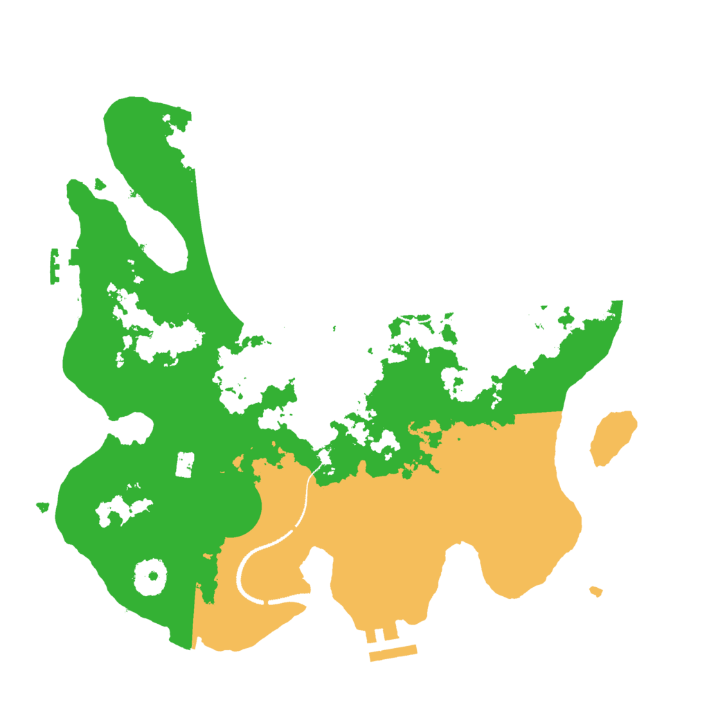 Biome Rust Map: Procedural Map, Size: 3000, Seed: 806752770