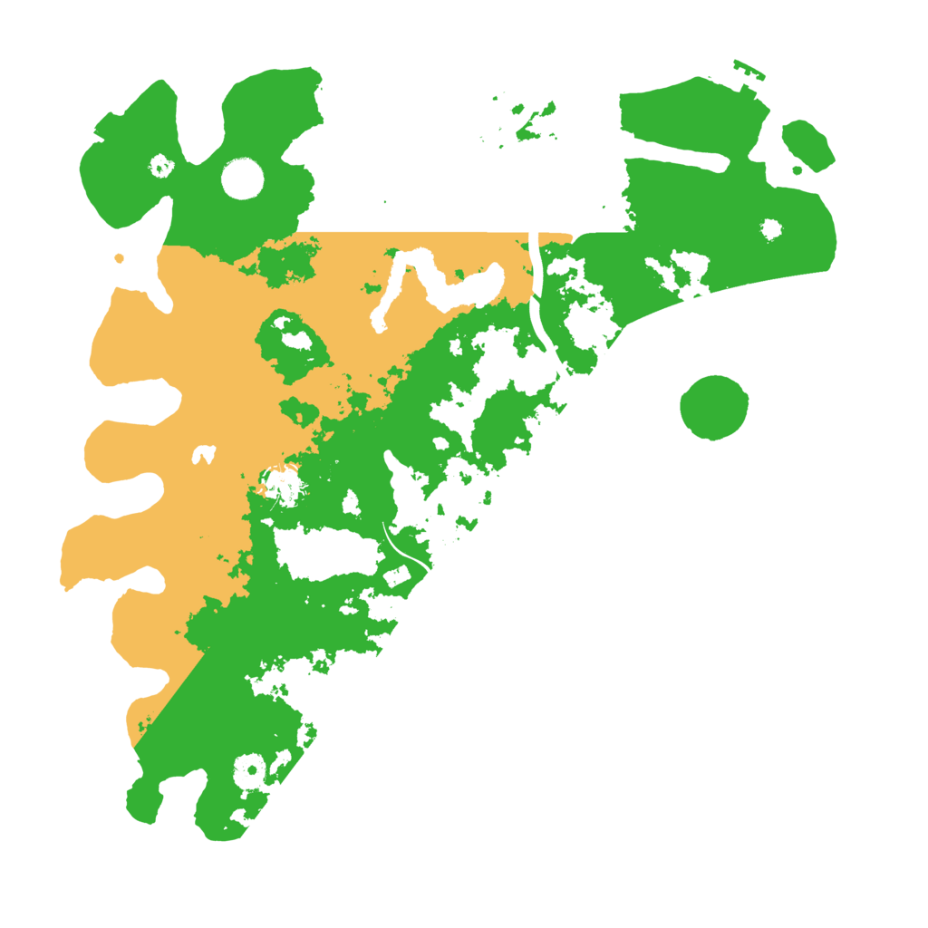 Biome Rust Map: Procedural Map, Size: 4000, Seed: 1203790585