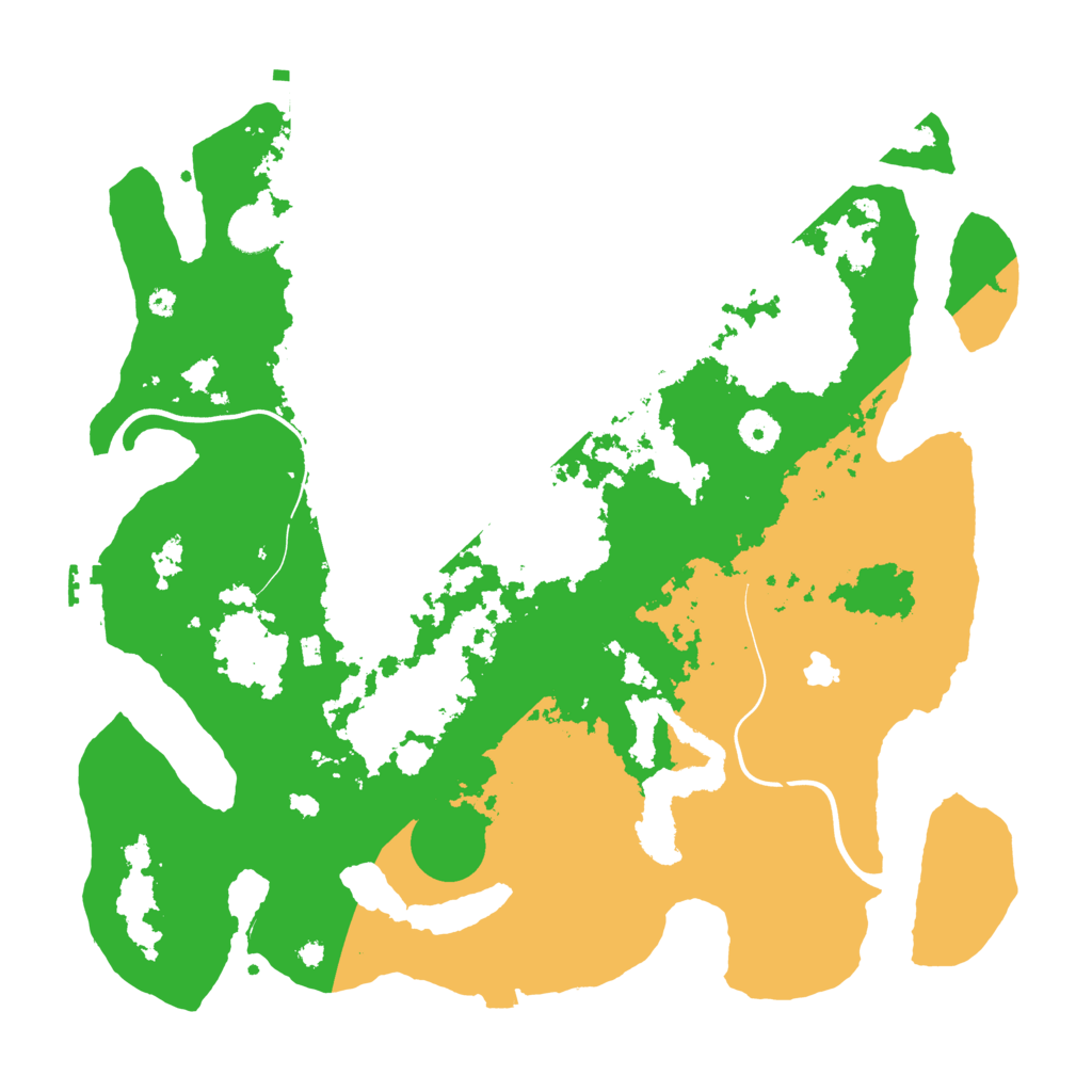 Biome Rust Map: Procedural Map, Size: 4000, Seed: 318336431