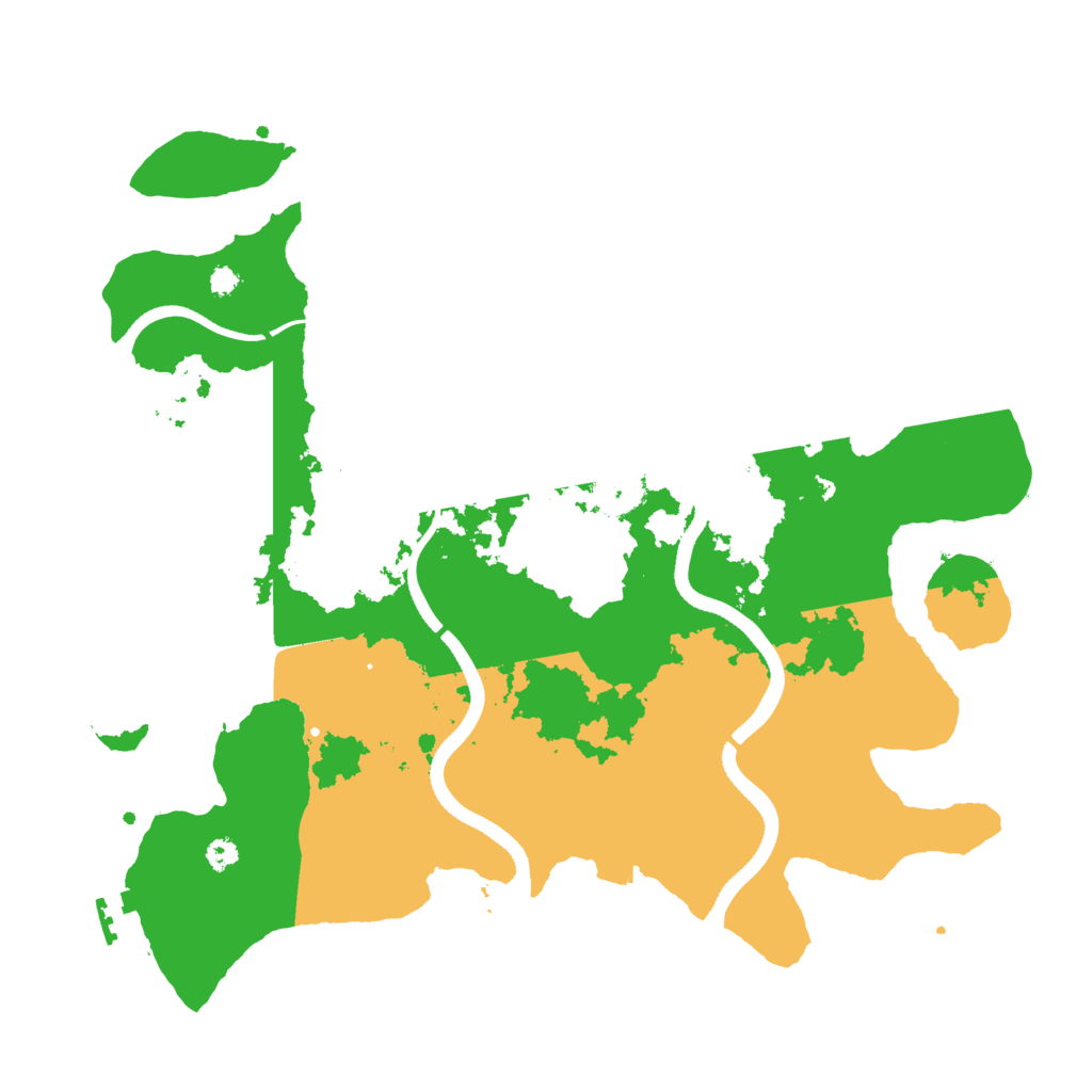 Biome Rust Map: Procedural Map, Size: 3500, Seed: 1892997112
