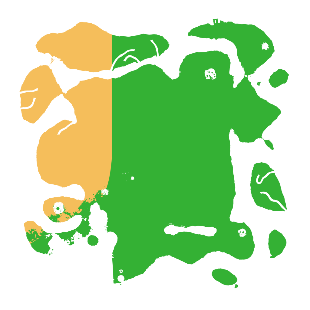 Biome Rust Map: Procedural Map, Size: 4000, Seed: 1839287194