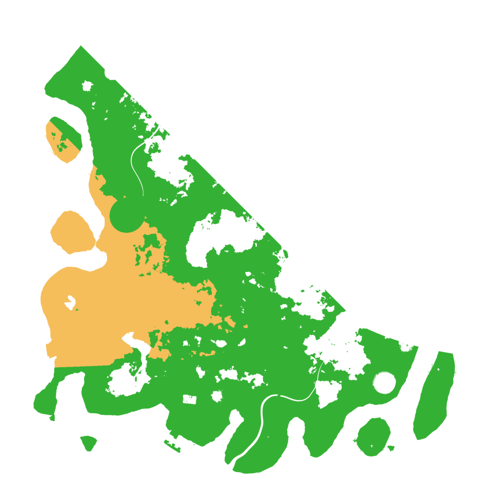 Biome Rust Map: Procedural Map, Size: 4000, Seed: 14828015