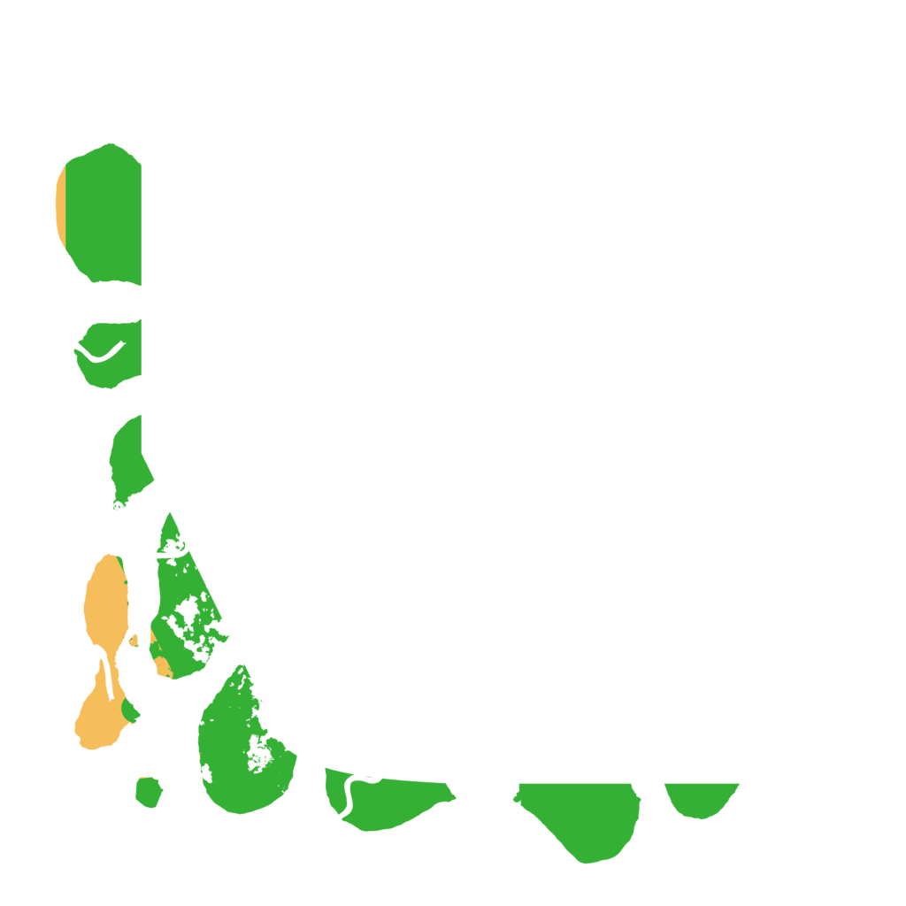 Biome Rust Map: Procedural Map, Size: 4000, Seed: 287421