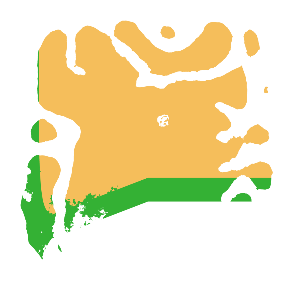 Biome Rust Map: Barren, Size: 3600, Seed: 993713