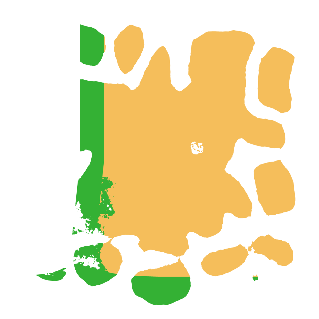 Biome Rust Map: Barren, Size: 3600, Seed: 760980