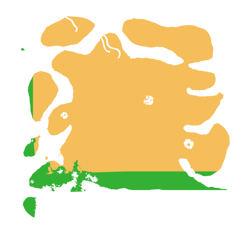 Biome Rust Map: Procedural Map, Size: 3800, Seed: 828169321