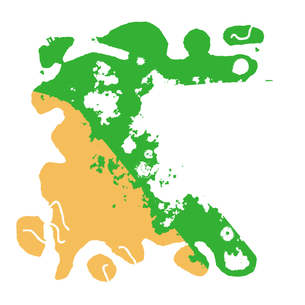 Biome Rust Map: Procedural Map, Size: 3500, Seed: 65478