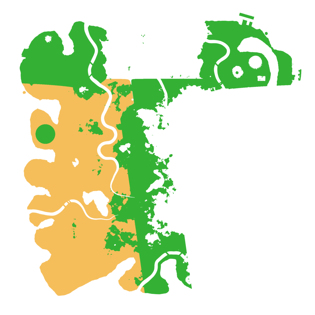 Biome Rust Map: Procedural Map, Size: 4250, Seed: 35768902