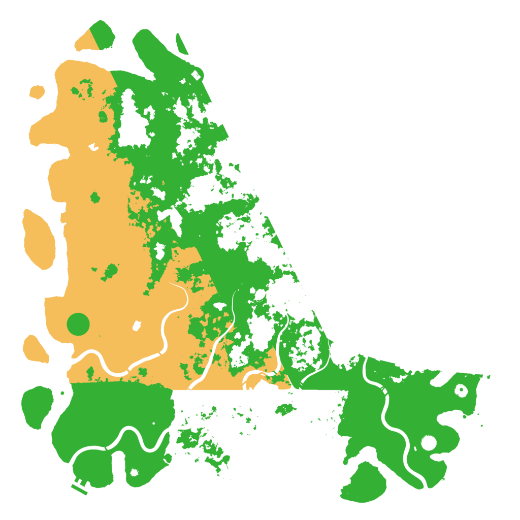 Biome Rust Map: Procedural Map, Size: 6000, Seed: 5405648