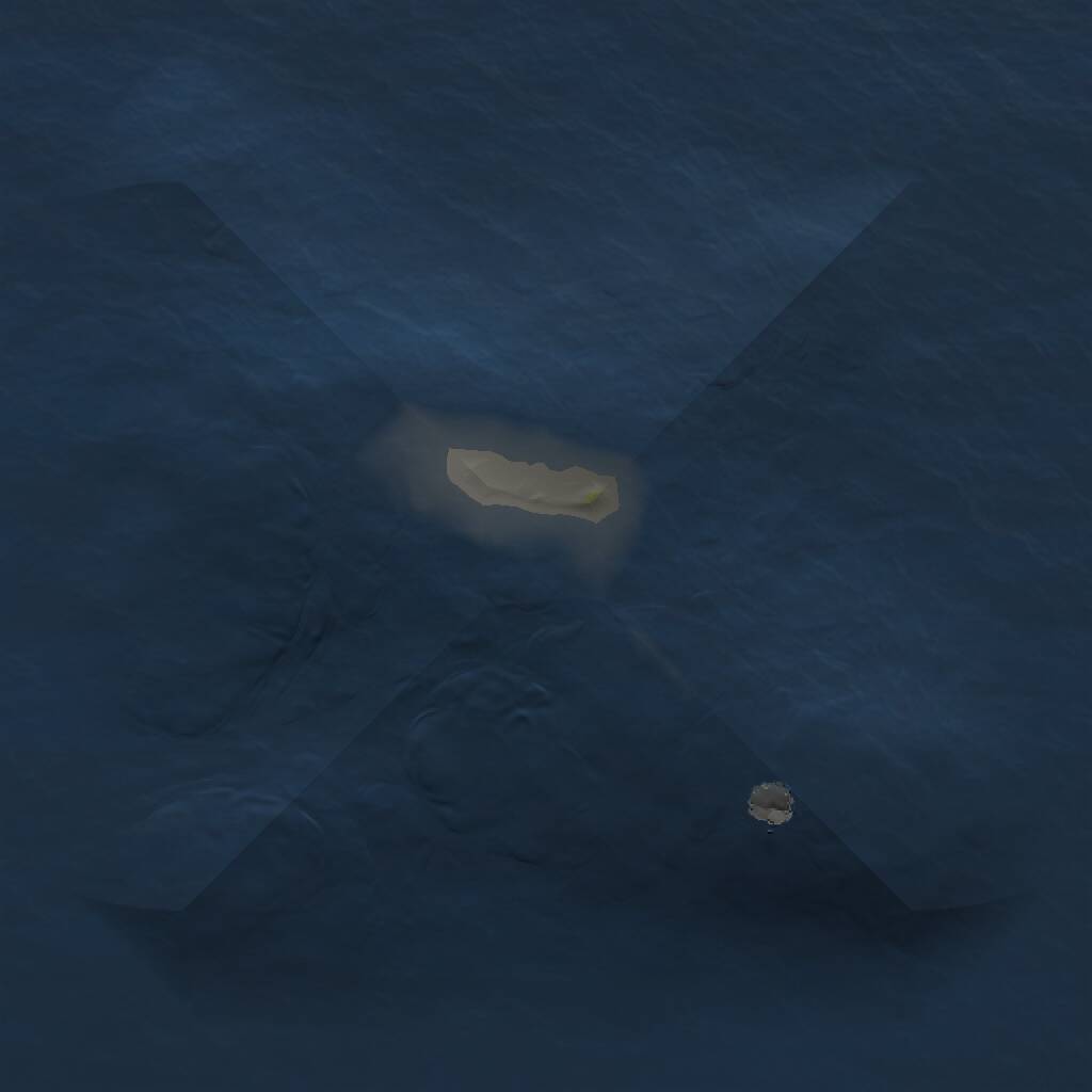 Rust Map: Procedural Map, Size: 1000, Seed: 5234534, 1 Monuments