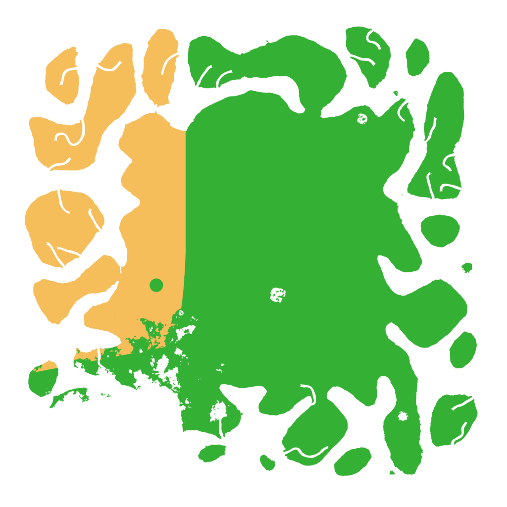 Biome Rust Map: Procedural Map, Size: 5000, Seed: 123442344