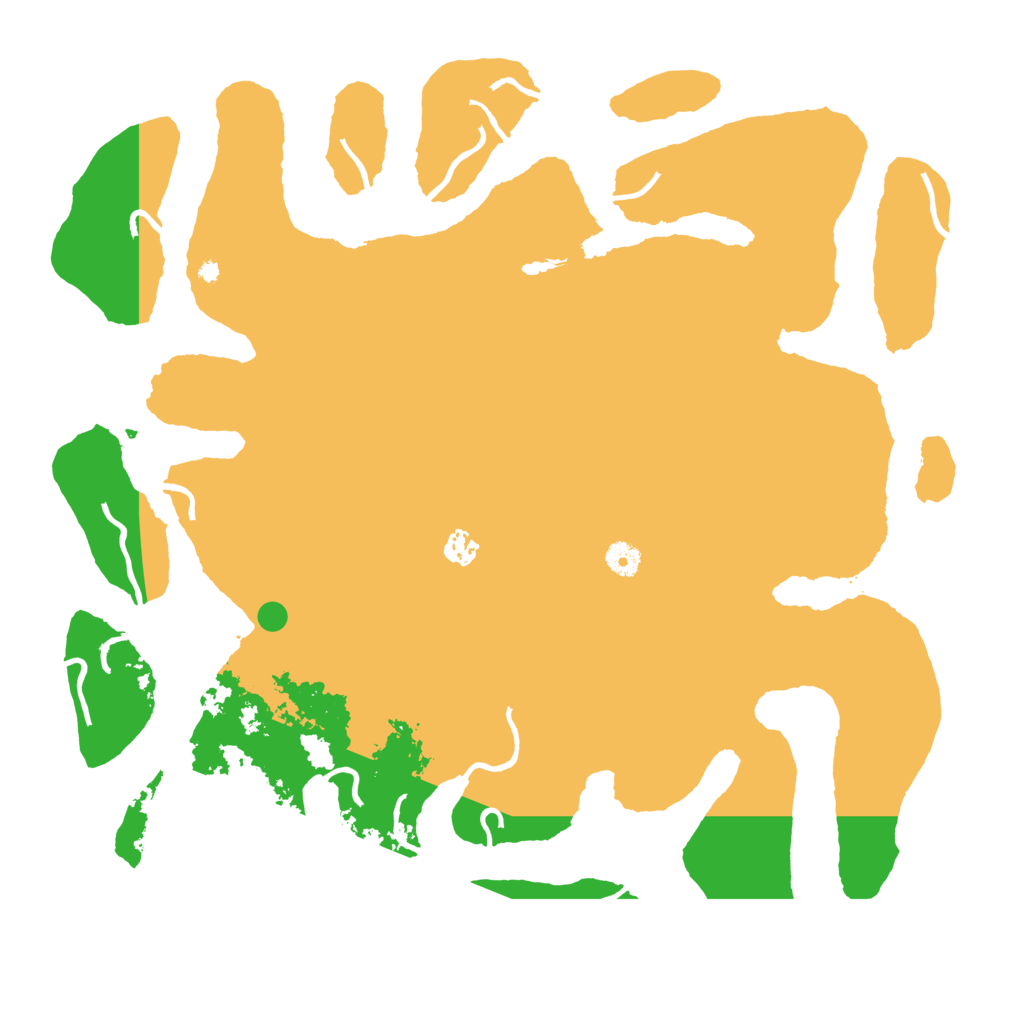 Biome Rust Map: Procedural Map, Size: 4500, Seed: 471485