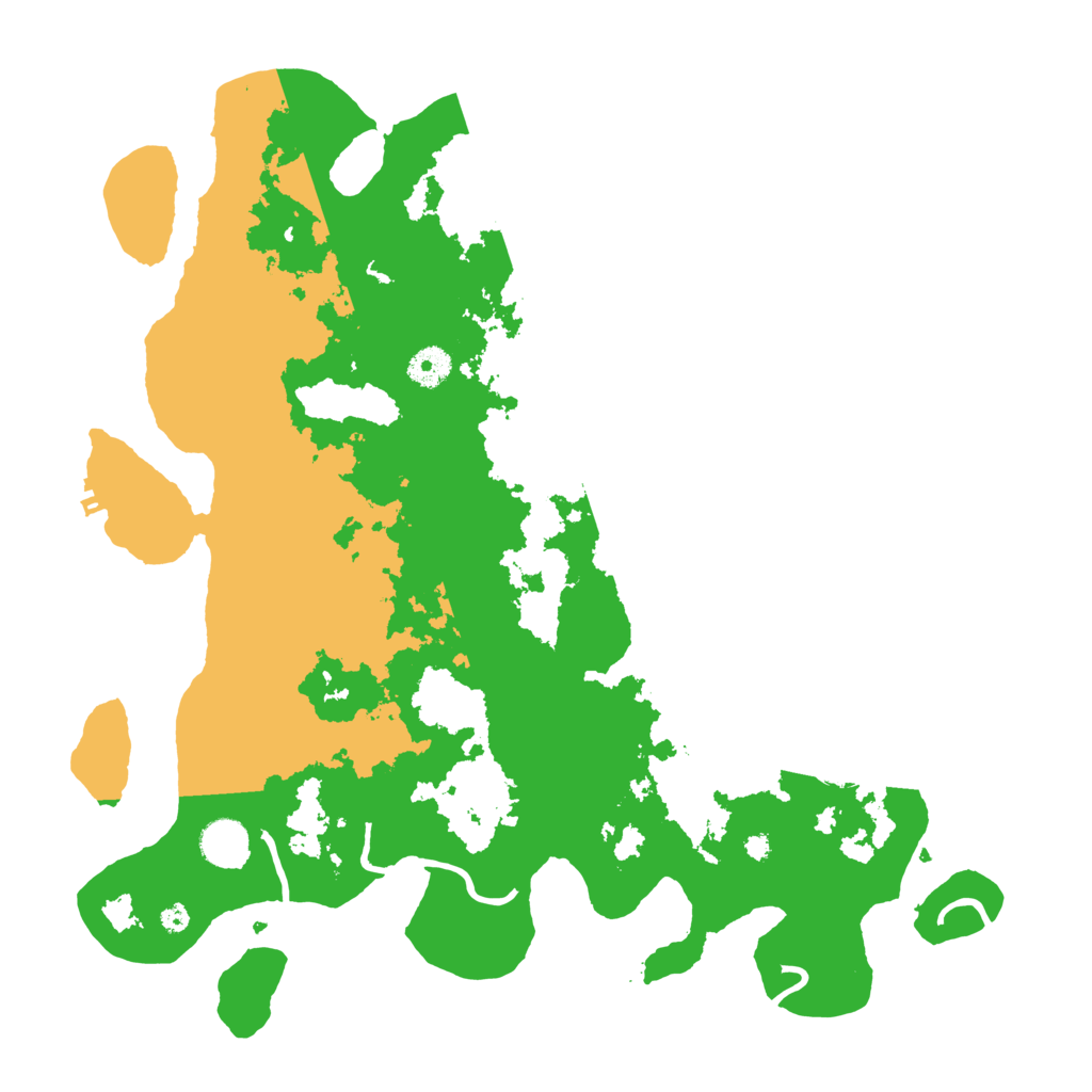 Biome Rust Map: Procedural Map, Size: 4000, Seed: 967216