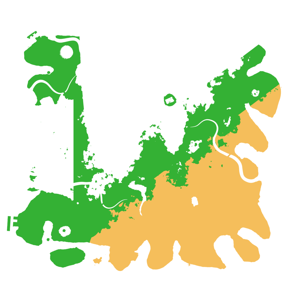 Biome Rust Map: Procedural Map, Size: 4000, Seed: 842936