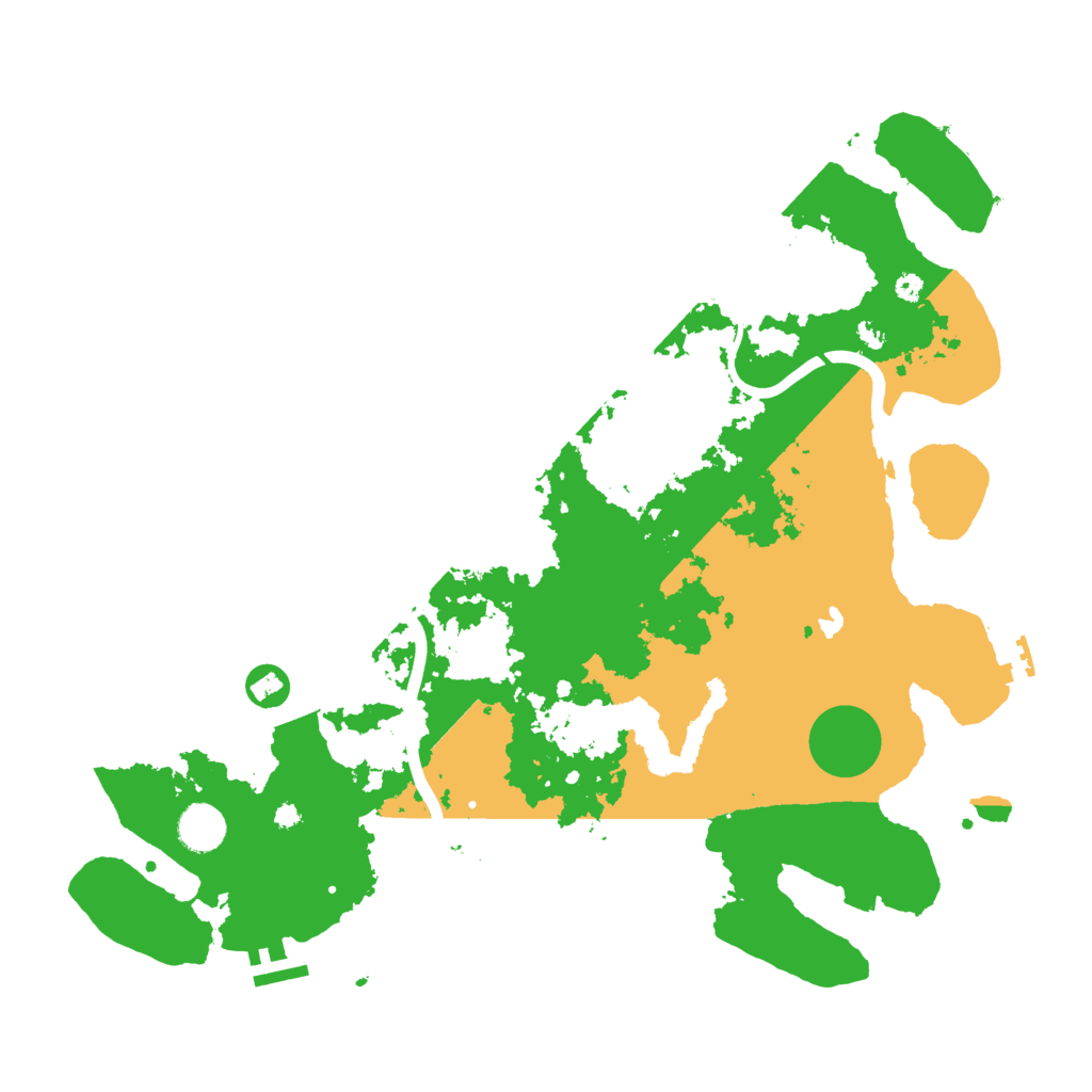 Biome Rust Map: Procedural Map, Size: 4000, Seed: 1509279571