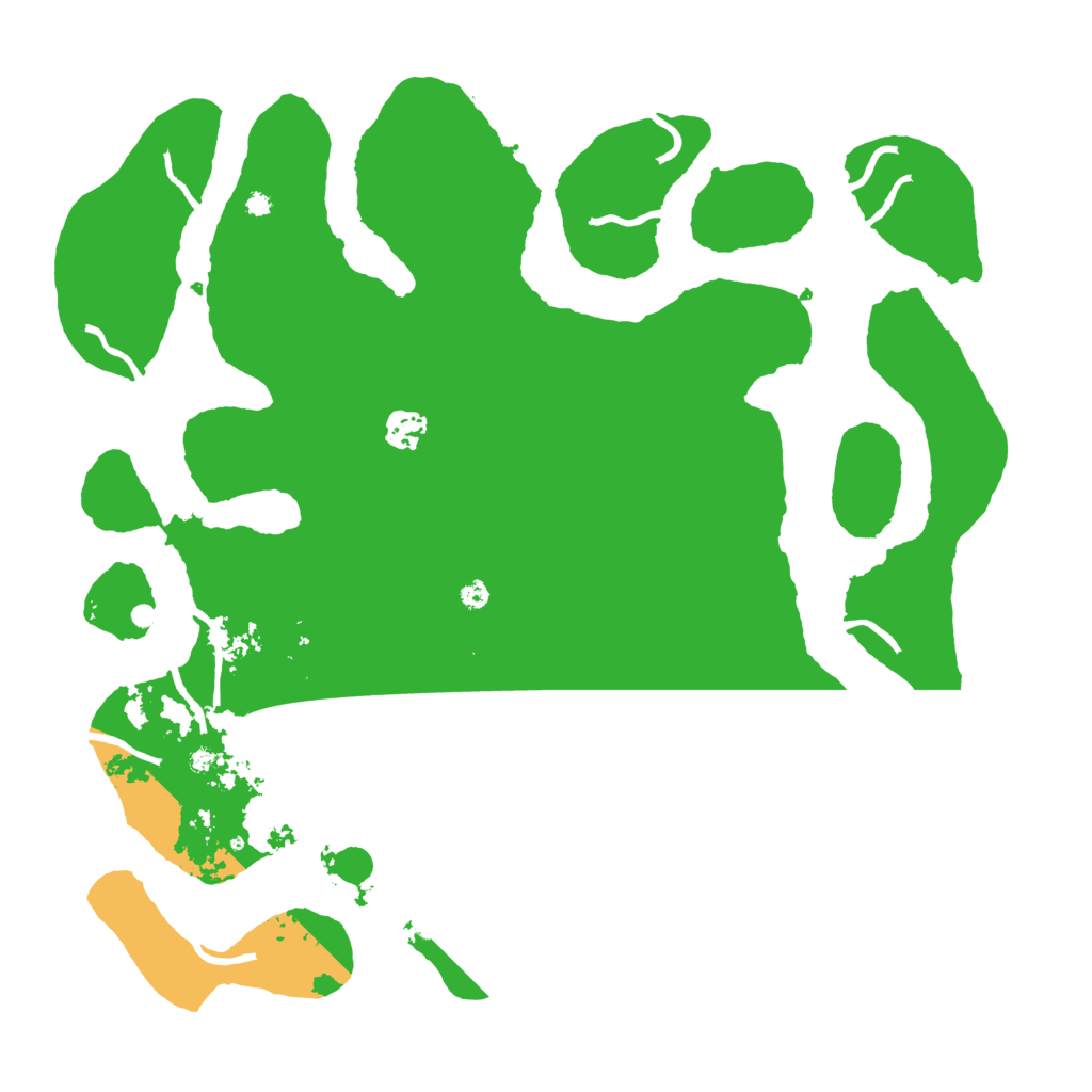 Biome Rust Map: Procedural Map, Size: 4000, Seed: 668175