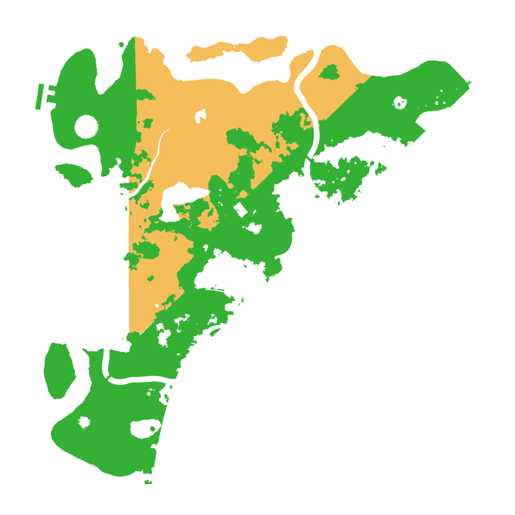 Biome Rust Map: Procedural Map, Size: 4000, Seed: 511274196