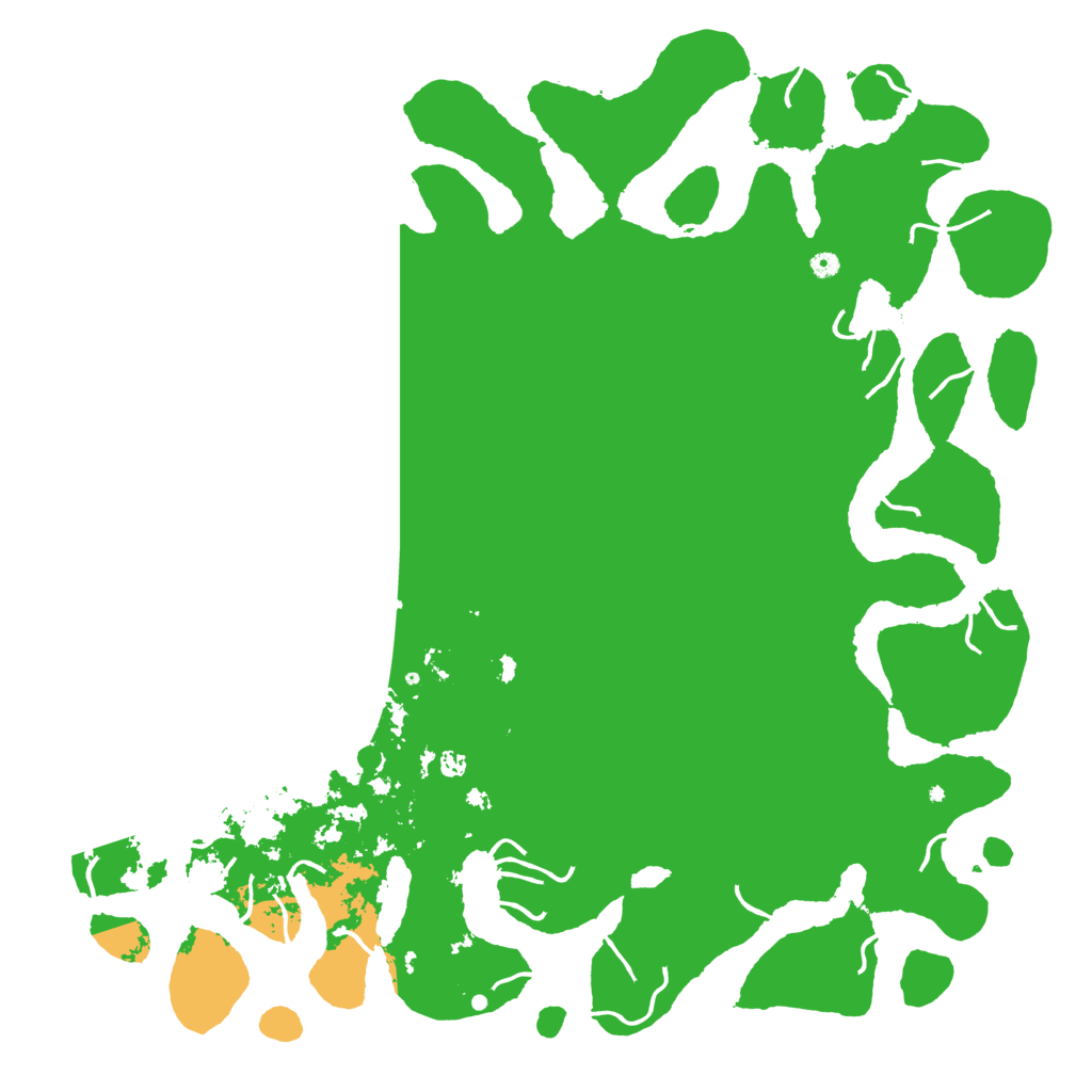 Biome Rust Map: Procedural Map, Size: 6000, Seed: 230148351