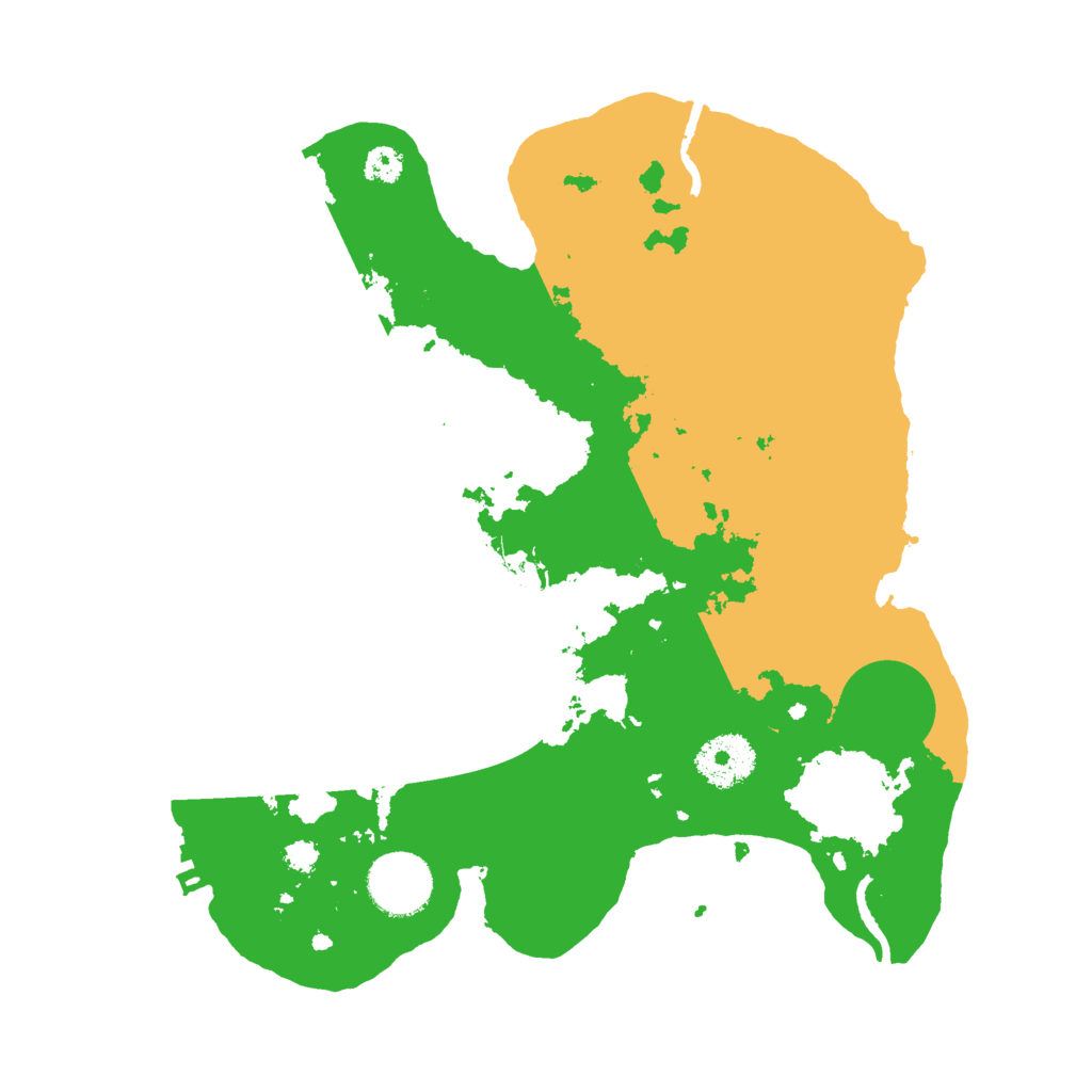 Biome Rust Map: Procedural Map, Size: 3000, Seed: 1313154203