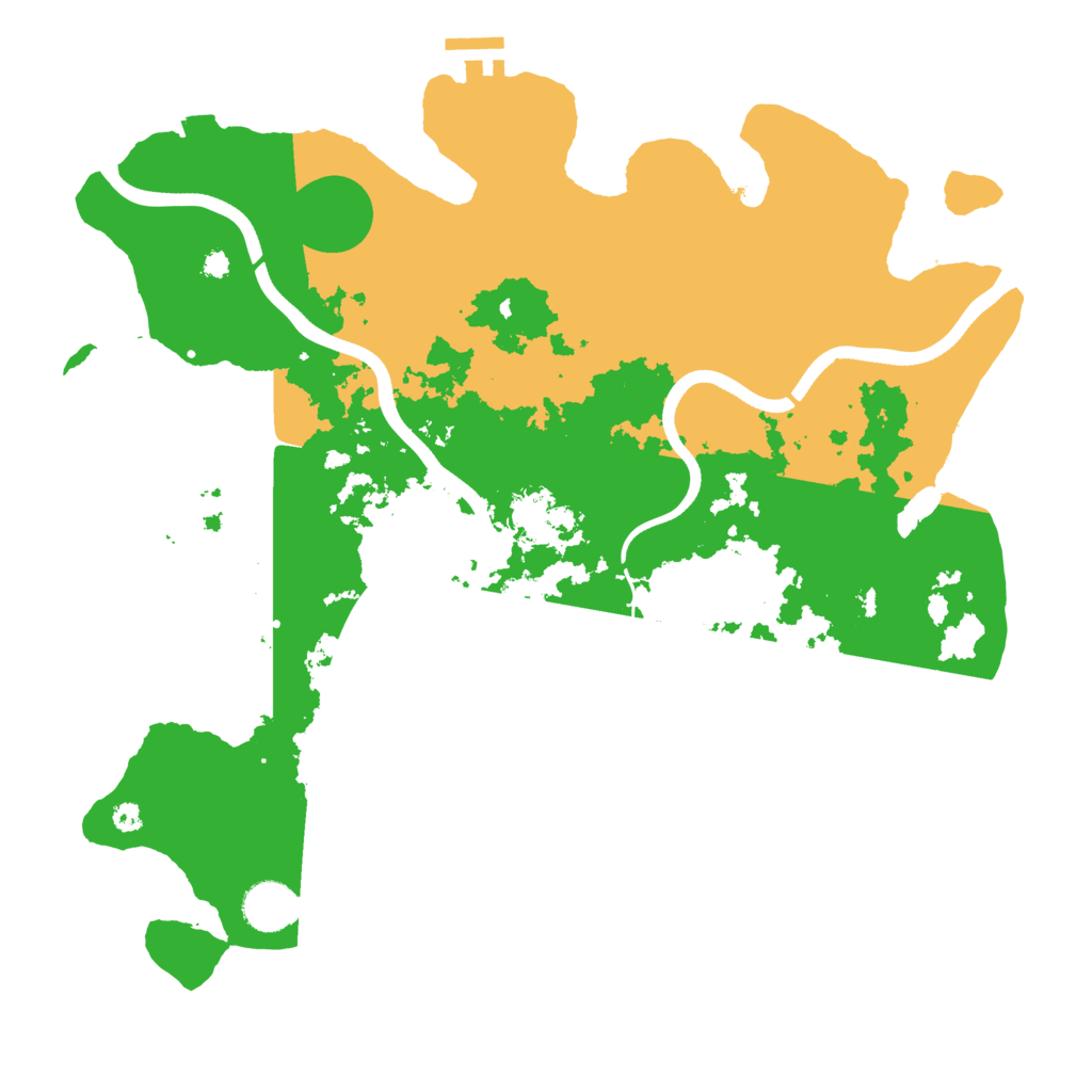Biome Rust Map: Procedural Map, Size: 3750, Seed: 1726808432