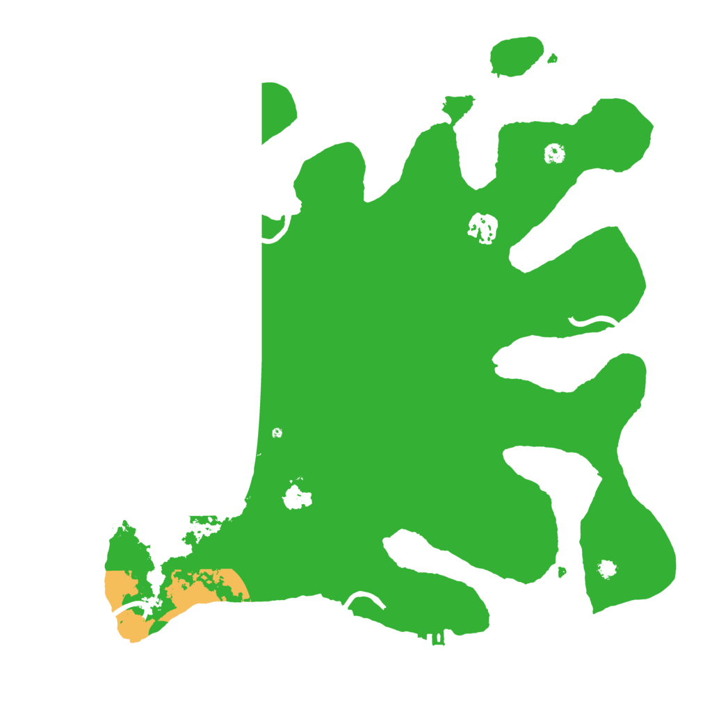 Biome Rust Map: Procedural Map, Size: 3500, Seed: 226272