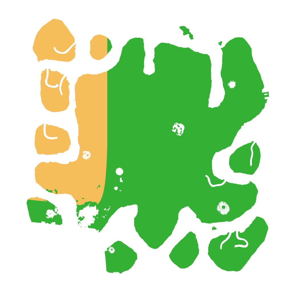 Biome Rust Map: Procedural Map, Size: 3500, Seed: 878330