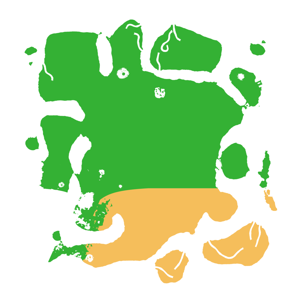 Biome Rust Map: Procedural Map, Size: 4000, Seed: 736321253