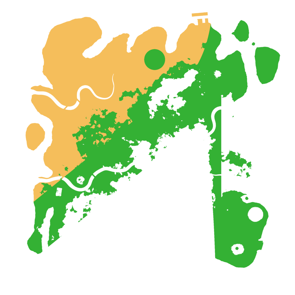 Biome Rust Map: Procedural Map, Size: 3750, Seed: 1518381545