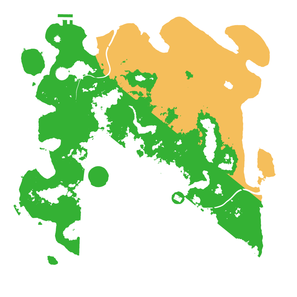 Biome Rust Map: Procedural Map, Size: 4000, Seed: 182050241