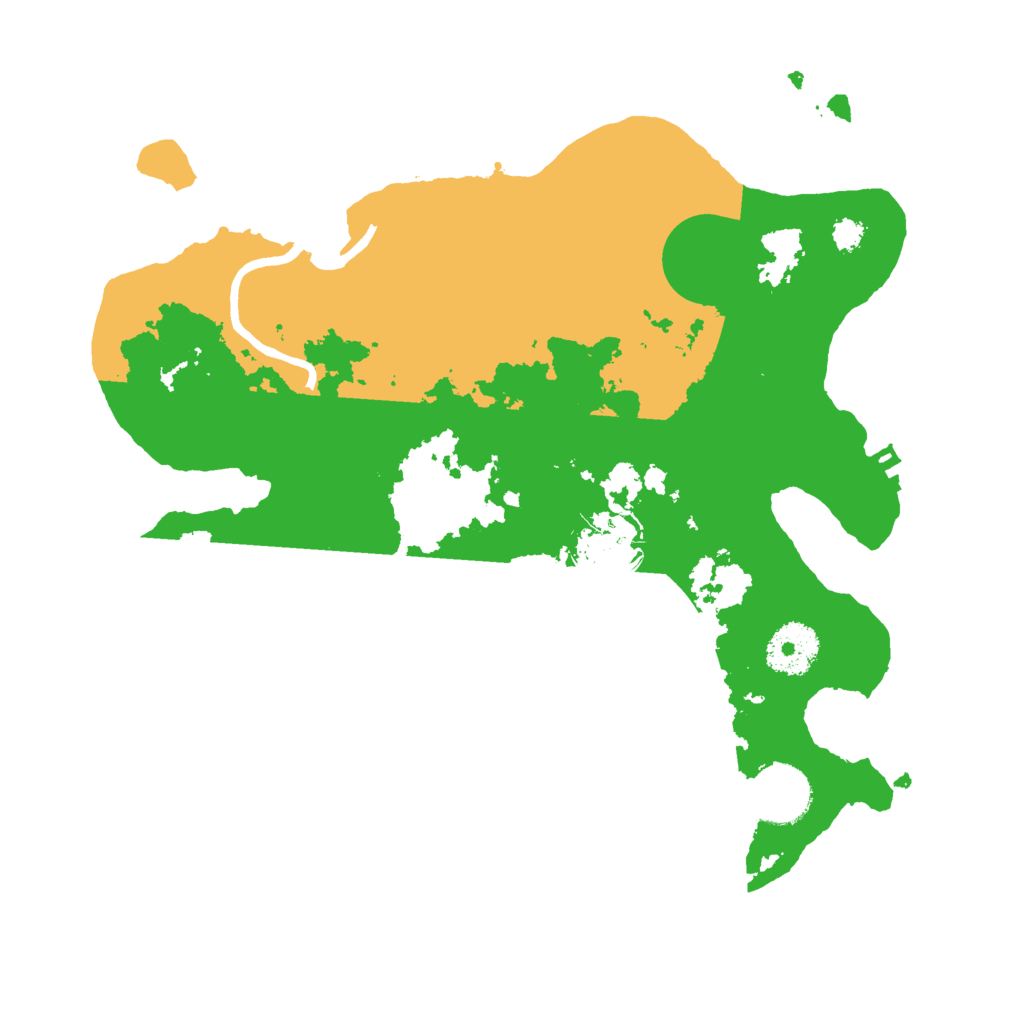 Biome Rust Map: Procedural Map, Size: 3000, Seed: 2119310295