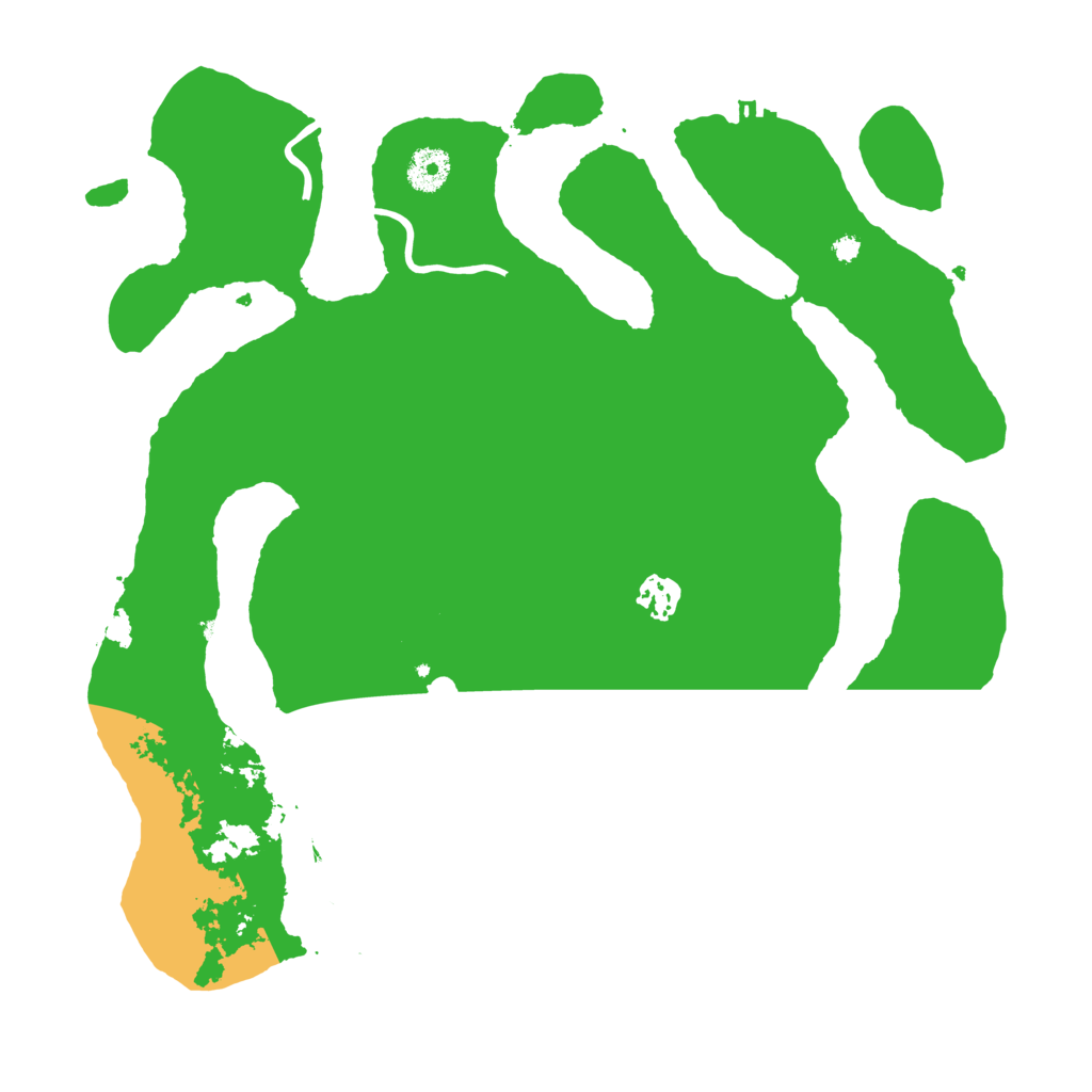 Biome Rust Map: Procedural Map, Size: 3750, Seed: 1160464387