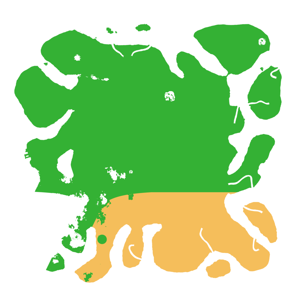 Biome Rust Map: Procedural Map, Size: 4250, Seed: 136213953