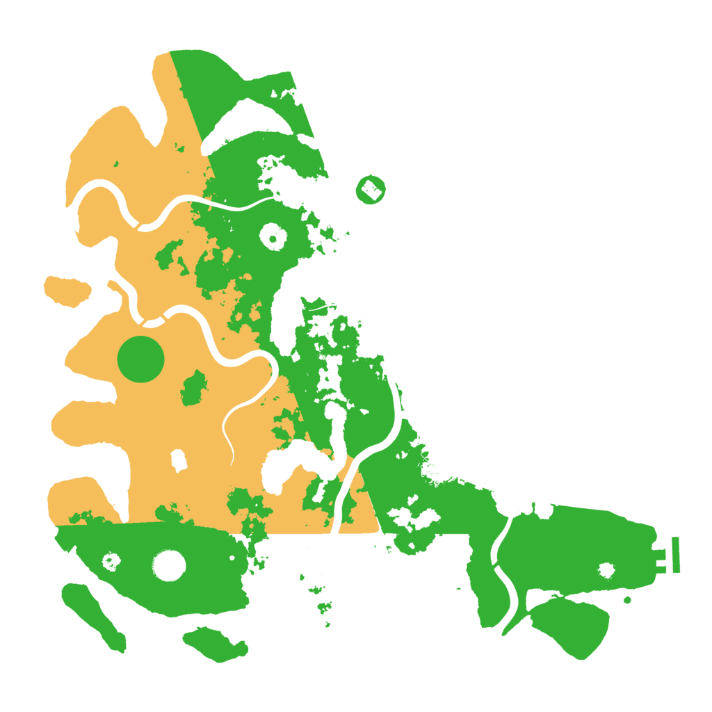 Biome Rust Map: Procedural Map, Size: 4000, Seed: 6453298
