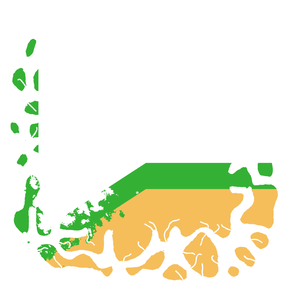 Biome Rust Map: Procedural Map, Size: 6000, Seed: 21415264