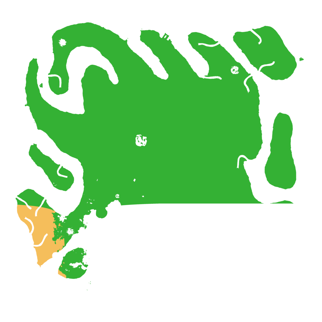 Biome Rust Map: Procedural Map, Size: 4000, Seed: 696628