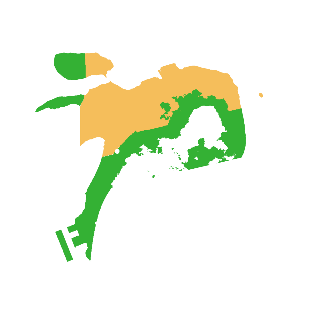 Biome Rust Map: Procedural Map, Size: 2000, Seed: 1761342037