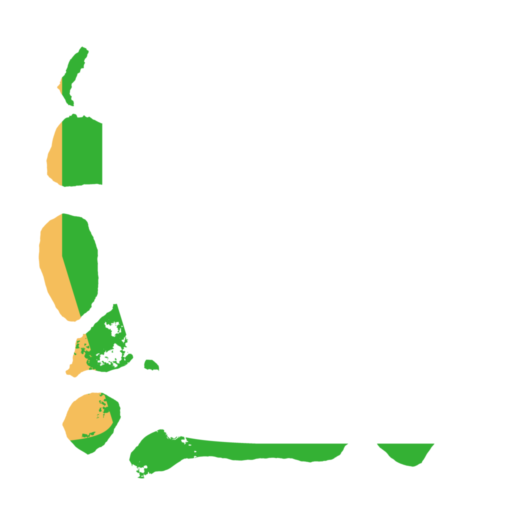 Biome Rust Map: Barren, Size: 3600, Seed: 262205