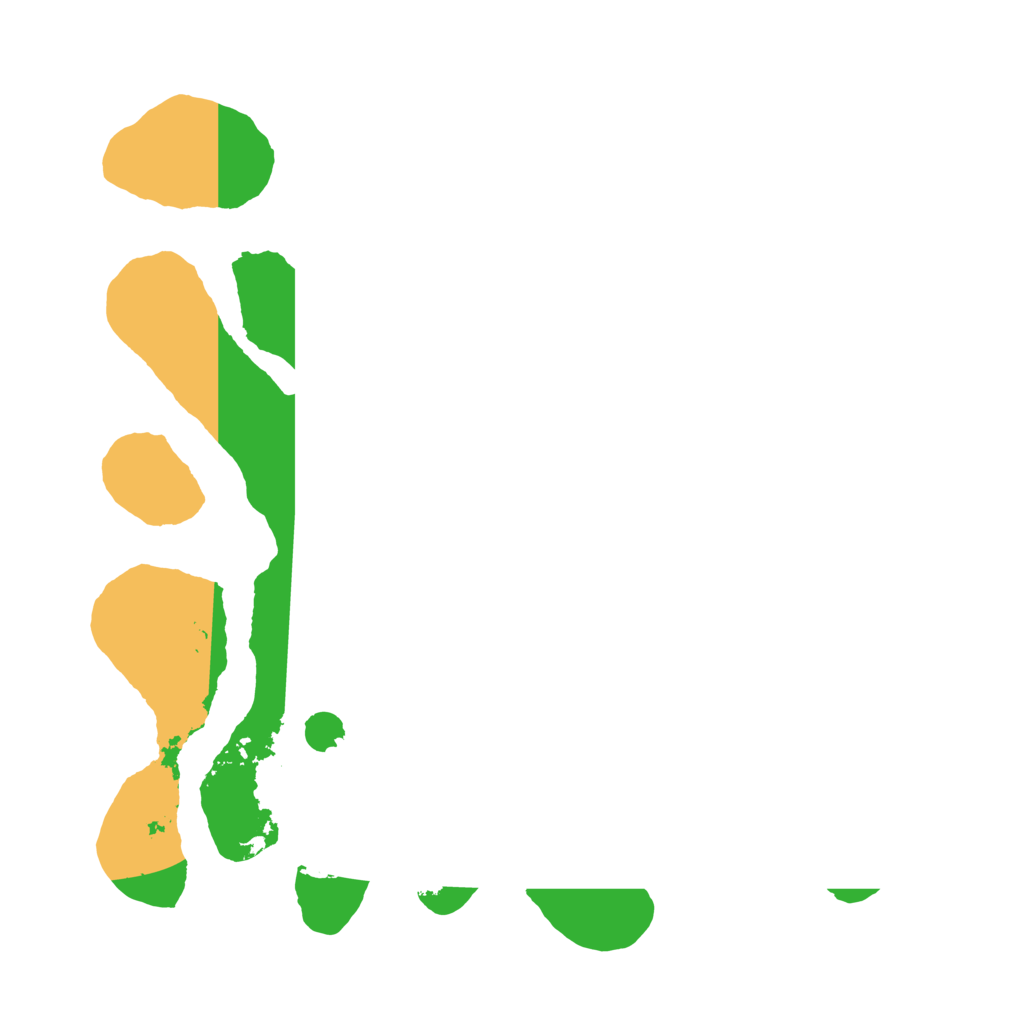 Biome Rust Map: Barren, Size: 3600, Seed: 190198