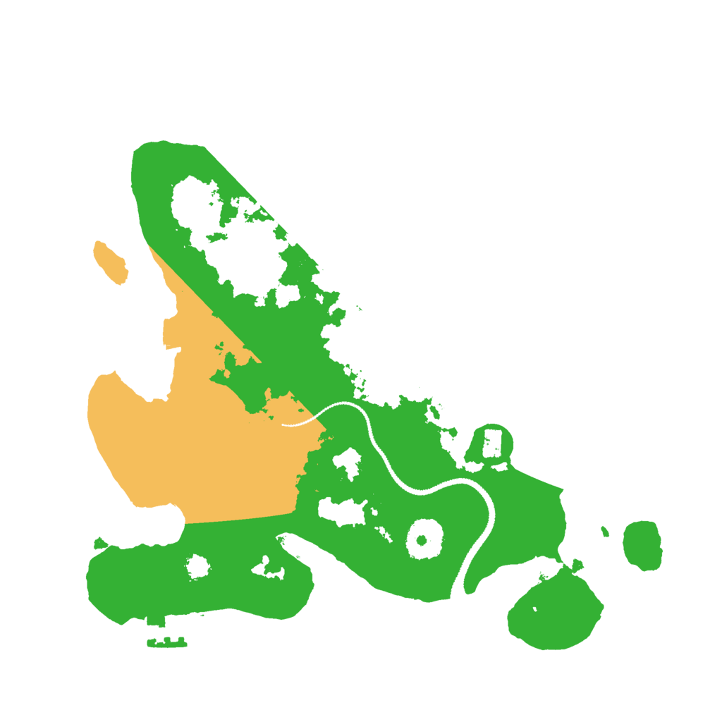 Biome Rust Map: Procedural Map, Size: 2769, Seed: 42069