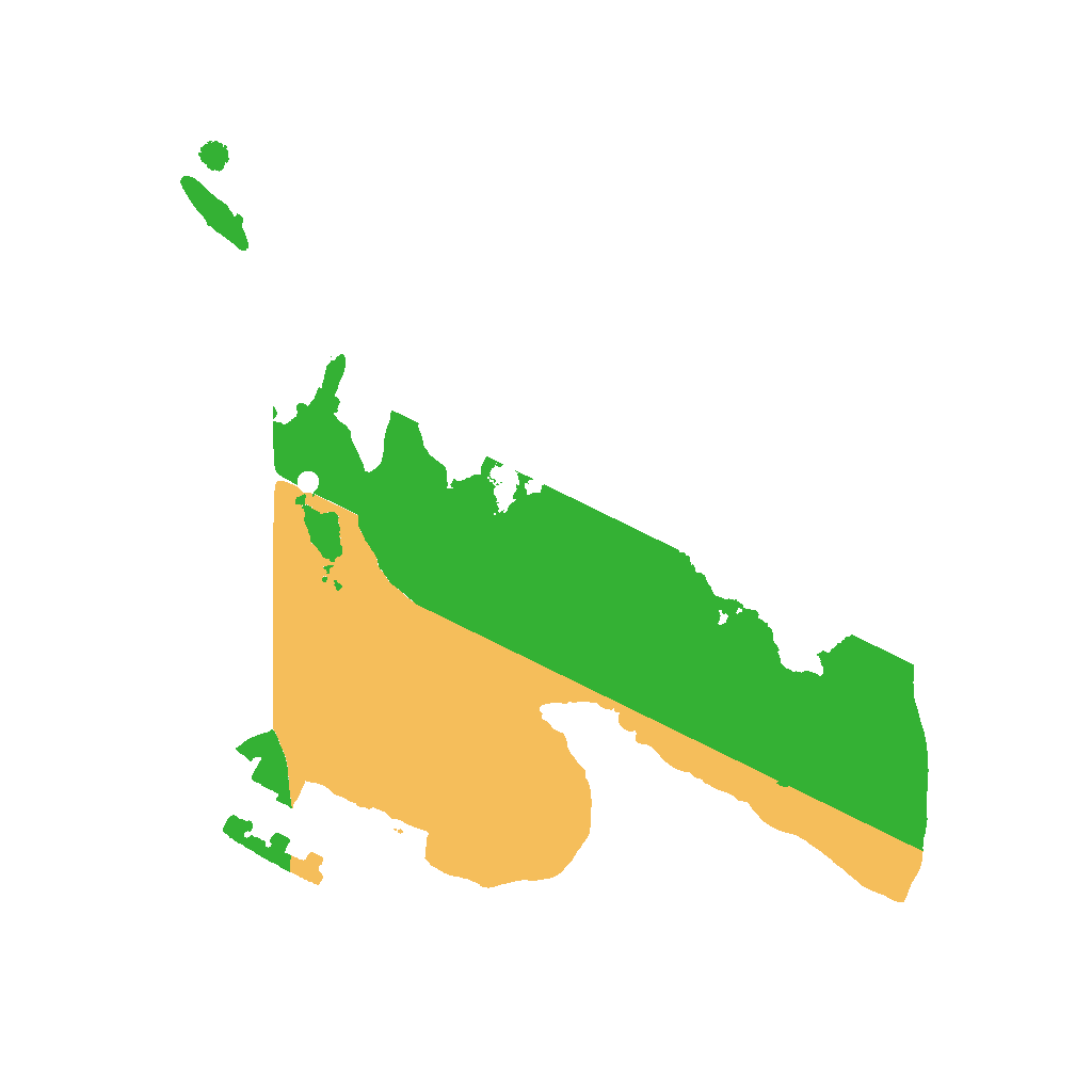 Biome Rust Map: Procedural Map, Size: 1500, Seed: 10102